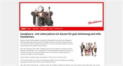 Desktop Screenshot of casablanca-band.com